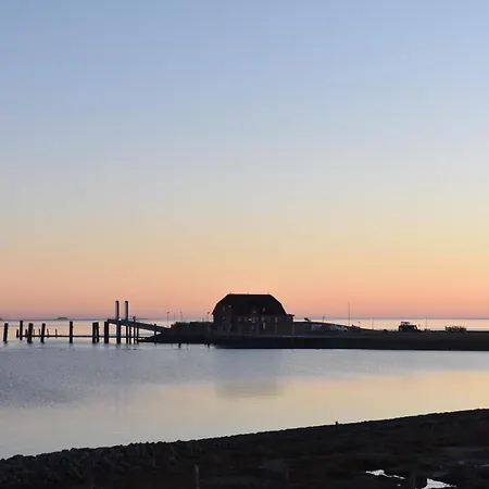 Nordseeblick 아파트 Langeneß